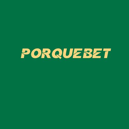 Logo da PORQUEBET