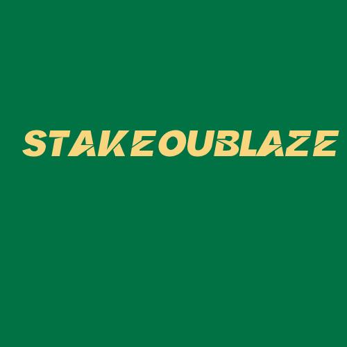 Logo da STAKEOUBLAZE